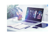 MacBook Pro Office Mockups, an iPhone Mockup by Mockups & Illustrations (Thumbnail 8 of 11)