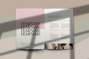 Galina - Brochure Template Indesign