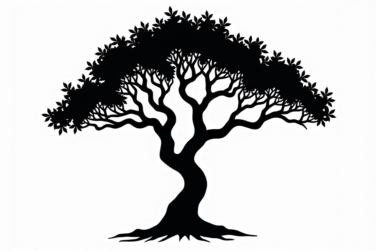 Wild Forest Tree Clipart Set, an Illustration by balal (Photo 20 of 20)