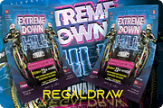 Downhill Sport Event Flyer, a Flyer Template by regalDRAW (Thumbnail 3 of 6)