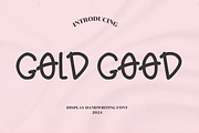 Gold good handwriting font, a Handwritten Font by JJuta (Thumbnail 1 of 7)