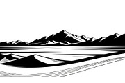 Wide Open Mountain Horizon Bundle, a Graphic by musafir_fashion (Thumbnail 14 of 14)