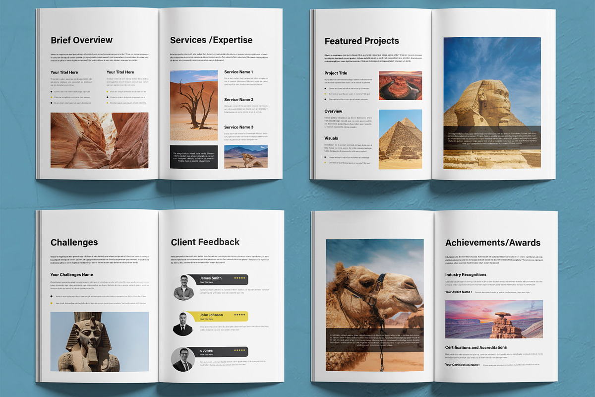 Creative Portfolio Layout