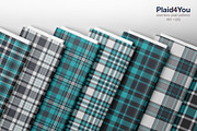 #255 Trendy Contemporary Plaids, a Pattern Graphic by Plaid4You (Thumbnail 3 of 5)