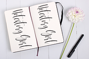 Hallimun | Script font, a Script Font by Scratchones (Thumbnail 5 of 8)