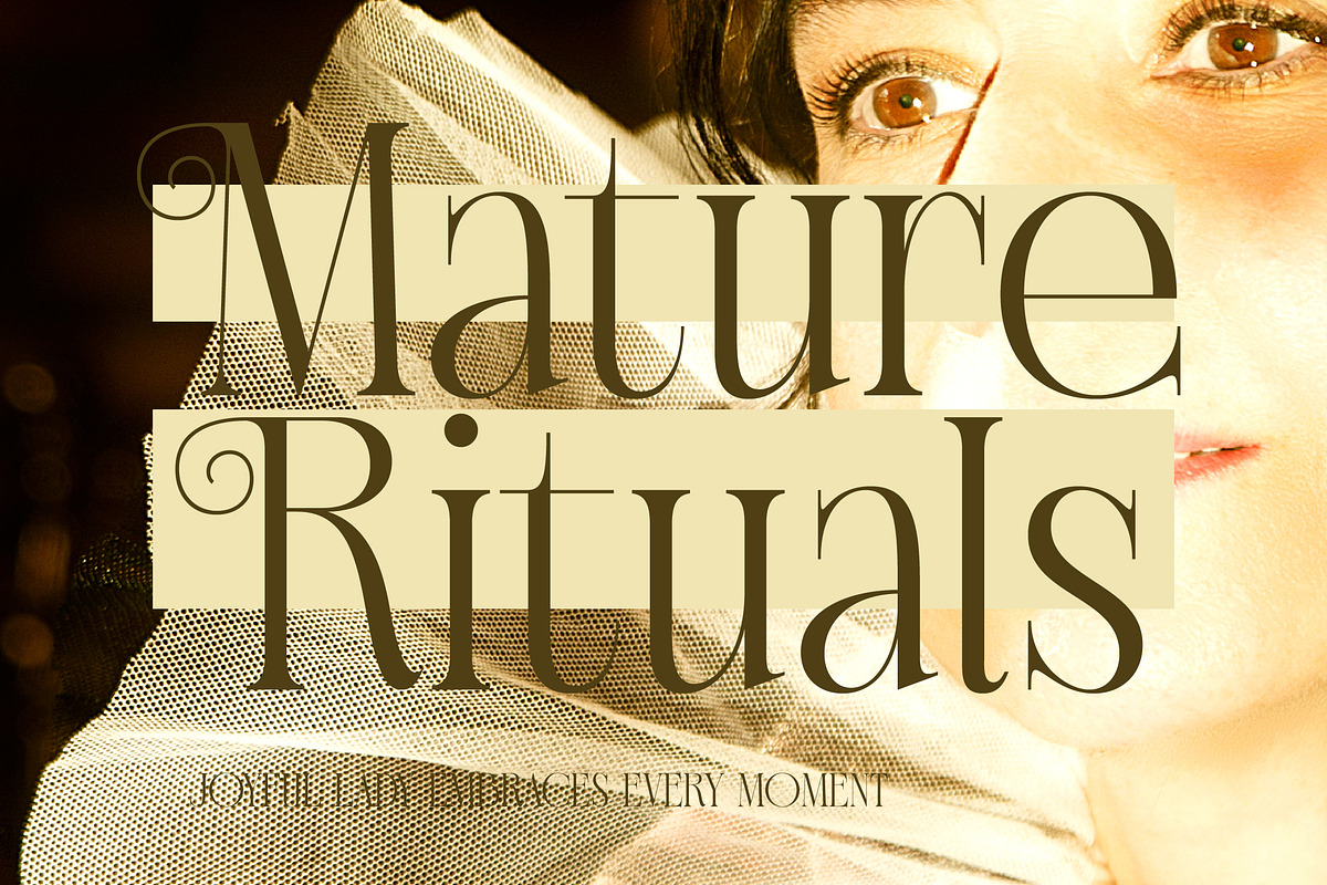 Exago Maona Vintage Serif Display, a Serif Font by timelesstype.co (Photo 12 of 20)