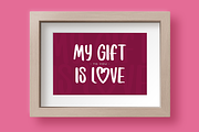 Amore Font - Strong & Lovable, a Font by DonMarciano (Thumbnail 2 of 6)