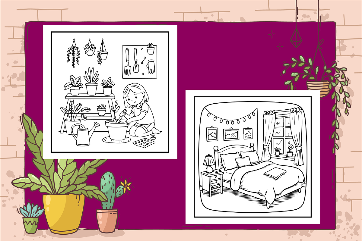 Cozy Girl Homebody Cute & Comfy, an Animal Illustration by Printable Design Store (Photo 4 of 6)