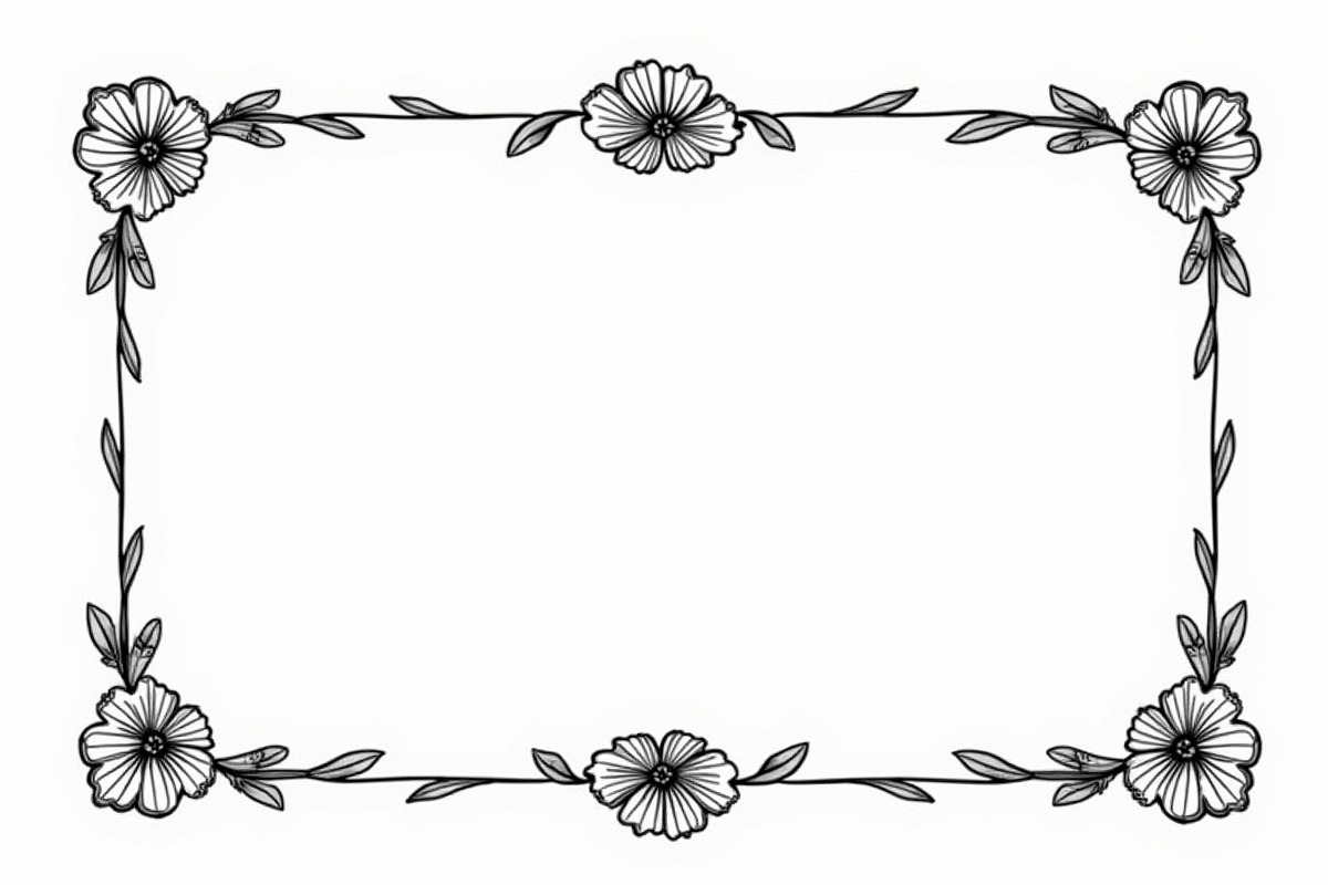 Decorative Laser Cut Borders, an Illustration by balal