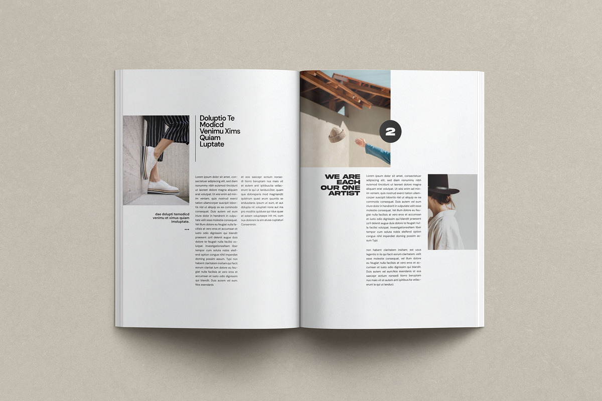 Life Style Magazine, a Magazine Template by Creatiya Type (Photo 6 of 11)