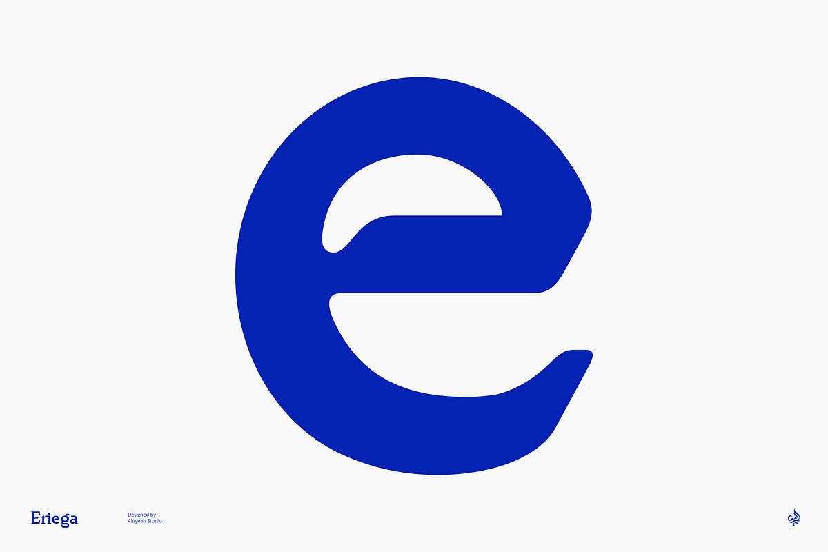 Eriega | Modern Tech Display, a Serif Font by Aluyeah Studio (Photo 6 of 16)