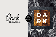 Dark Social Media Pack, a Social Media Template by RedRiver Studio (Thumbnail 4 of 17)