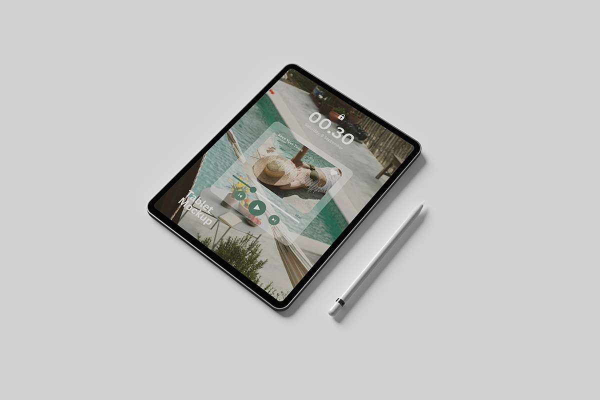 Tablet Mockup, an iPad Mockup by MrLetters (Photo 3 of 5)