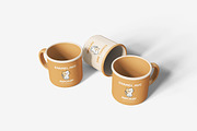 Enamel Mug Mockup, a Cups & Container Mockup by Indah (Thumbnail 4 of 6)