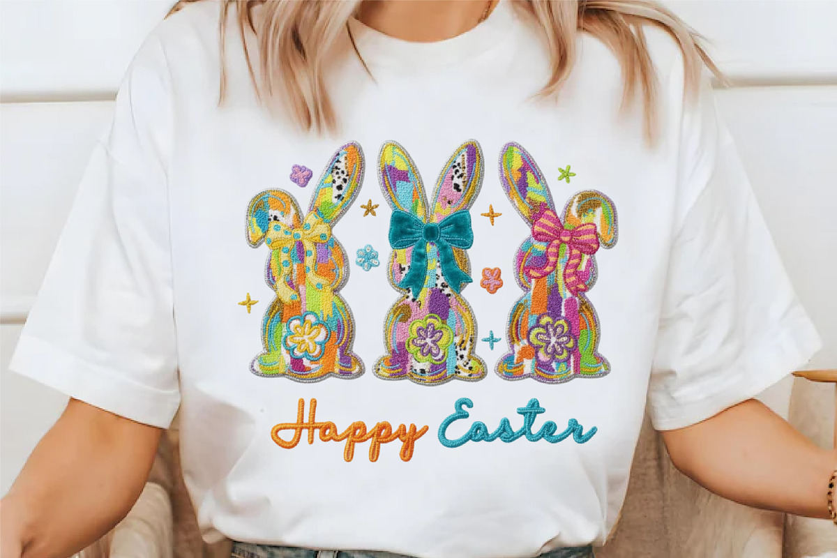 Faux Yarn Happy Easter Png Easter, an Illustration by designcity5 (Photo 4 of 9)