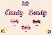 Sunday Artela-Fun Script Retro Font, a Script Font by Flawless And Co (Thumbnail 10 of 10)