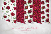 Watercolor peony flower, an Illustration by MiraEl Art (Thumbnail 7 of 15)