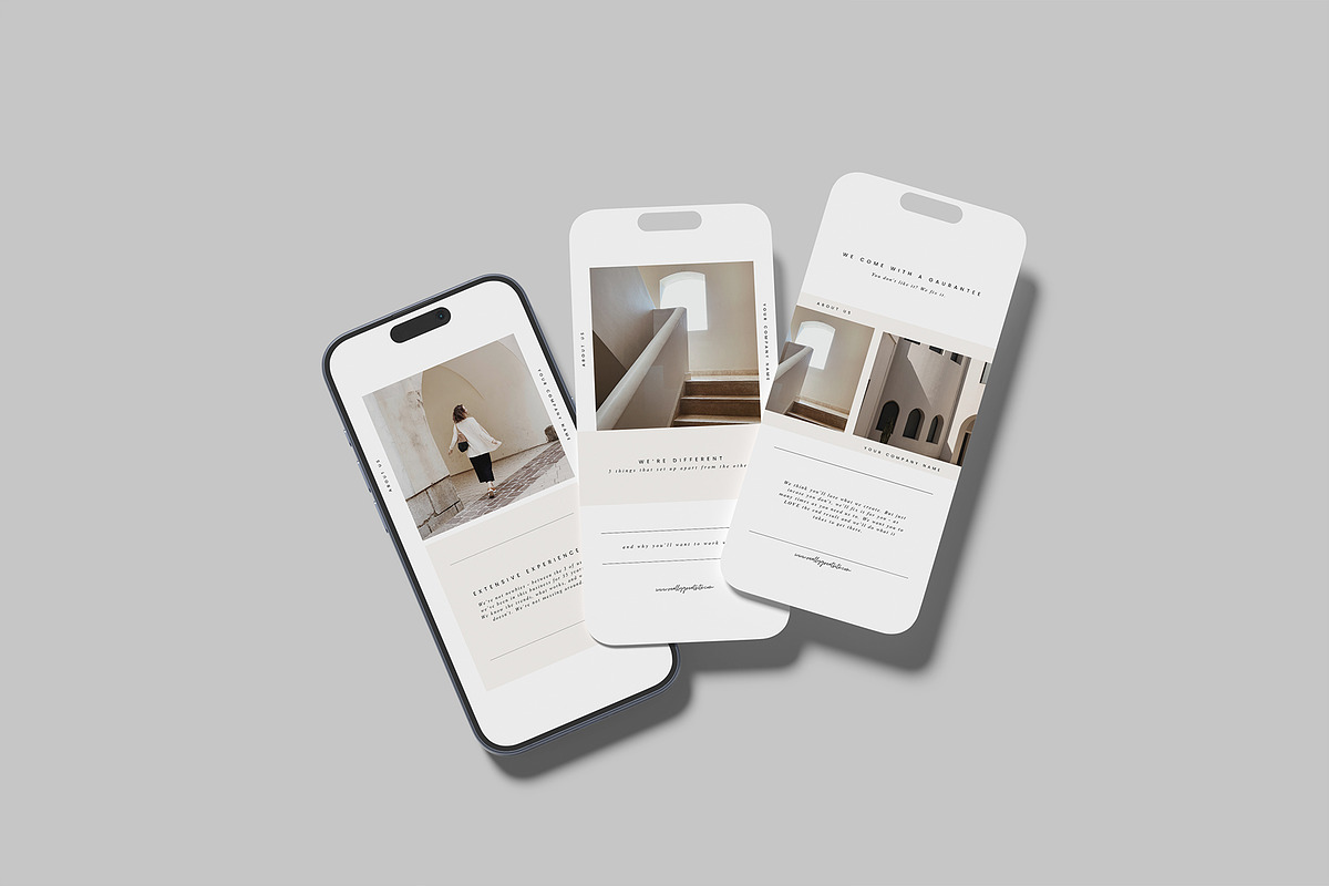 Smartphone Screen Mockup, an iPhone Mockup by lamorastudio (Photo 2 of 11)