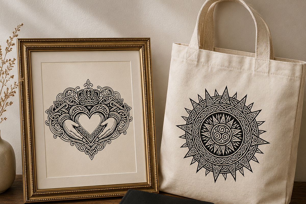 Celtic Black and white designs, a Decorative Illustration by HeavensStar (Photo 8 of 8)