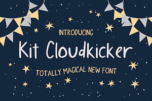 Kit Cloudkicker Typeface
