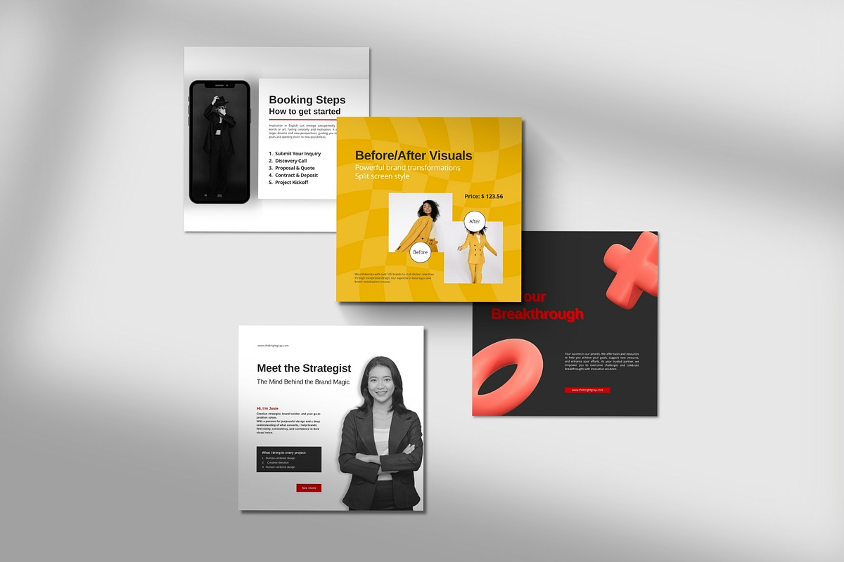 Creative Agency Instagram Post Pack preview 5
