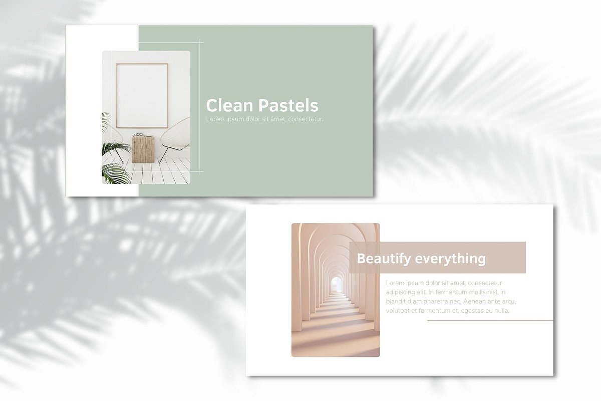 Clean Pastels Canva Presentation, a Presentation Template by Palm Creatives (Photo 4 of 8)