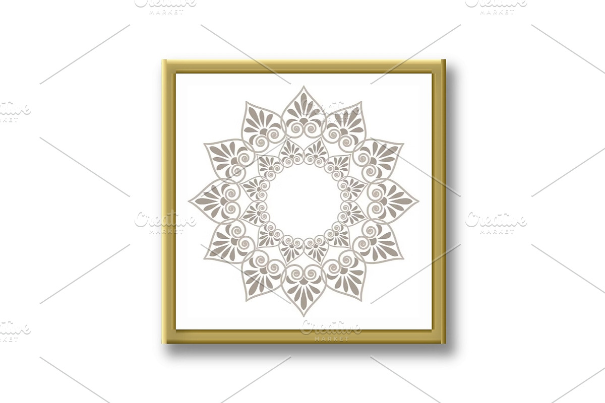 Floral ornament, a Duotone Icon by RODINA (Photo 2 of 3)