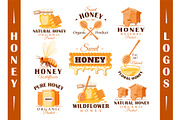 18 Modern Honey Logos Templates, a Branding & Logo Template by Art Design (Thumbnail 3 of 11)