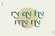 Mary June - A Modern Contrast Sans, a Sans Serif Font by StudioinBry (Thumbnail 10 of 12)