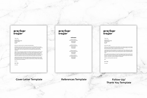 Creative Resume Template - Penelope