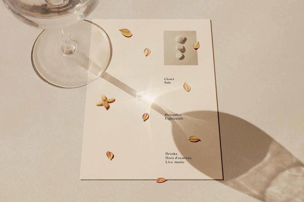 Card Mockup + Stationery Mockups, a Product Mockup by October November (Photo 7 of 12)