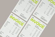 White Minimal Invoice, a Stationery Template by Neermana (Thumbnail 4 of 4)