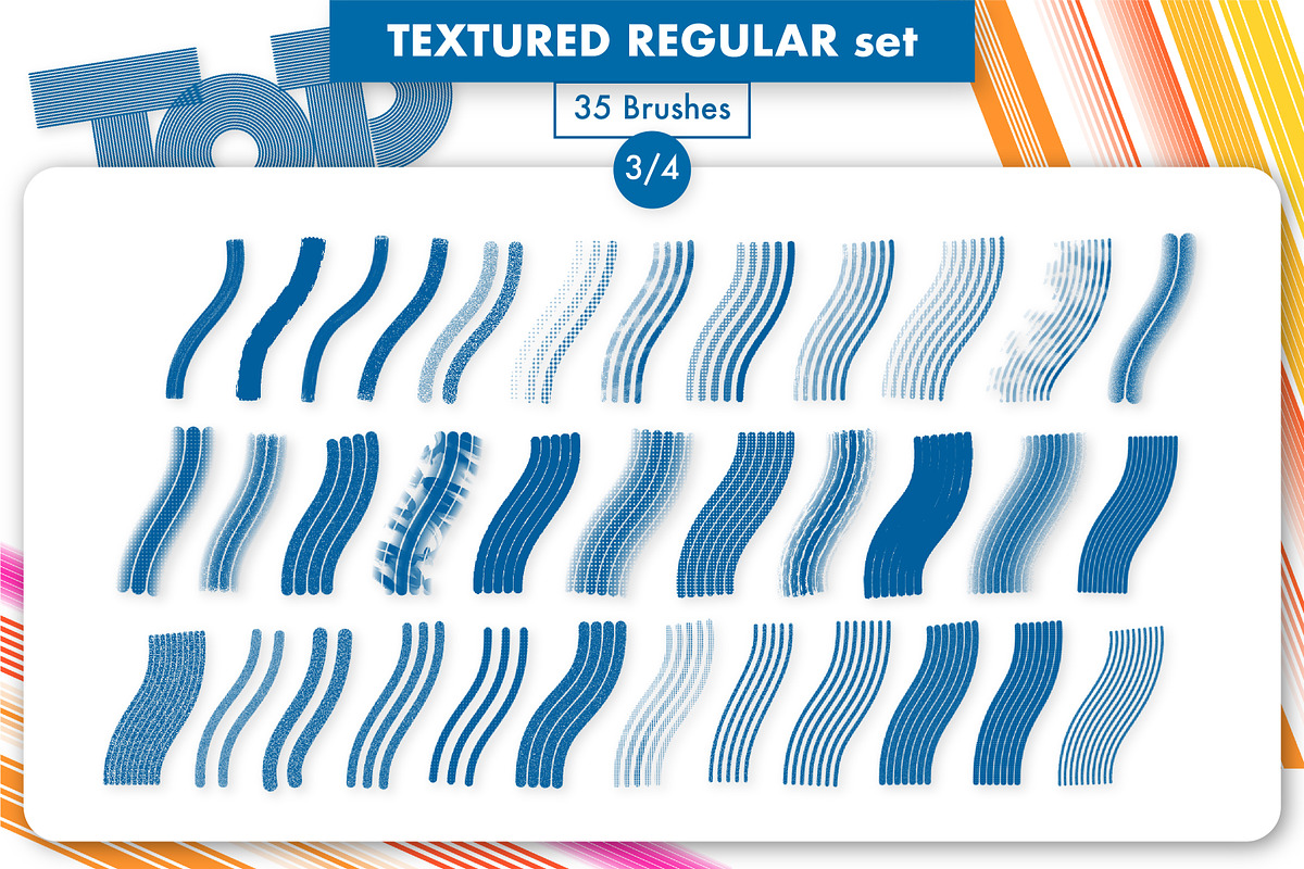 XXL MULTI LINE Brush set, a Brush Add-On by Magnatype (Photo 4 of 7)