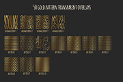 Gold Overlays, a Pattern Graphic by Paper Farms (Thumbnail 5 of 7)
