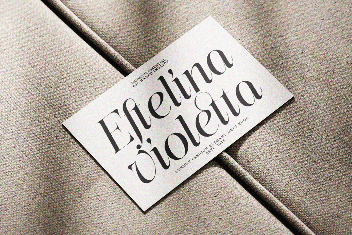 The Eliven Editorial | 7 Font Style, a Serif Font by IM Studio (Photo 4 of 15)