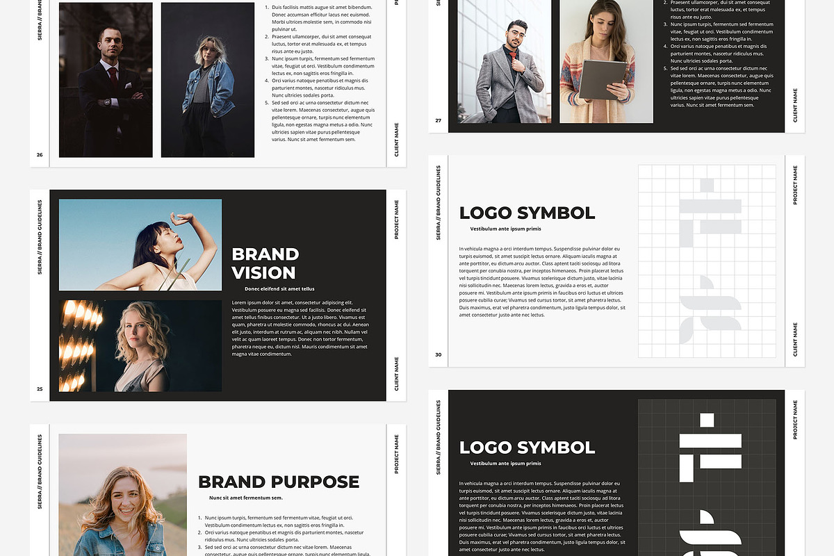 Brand Guidelines PowerPoint Template