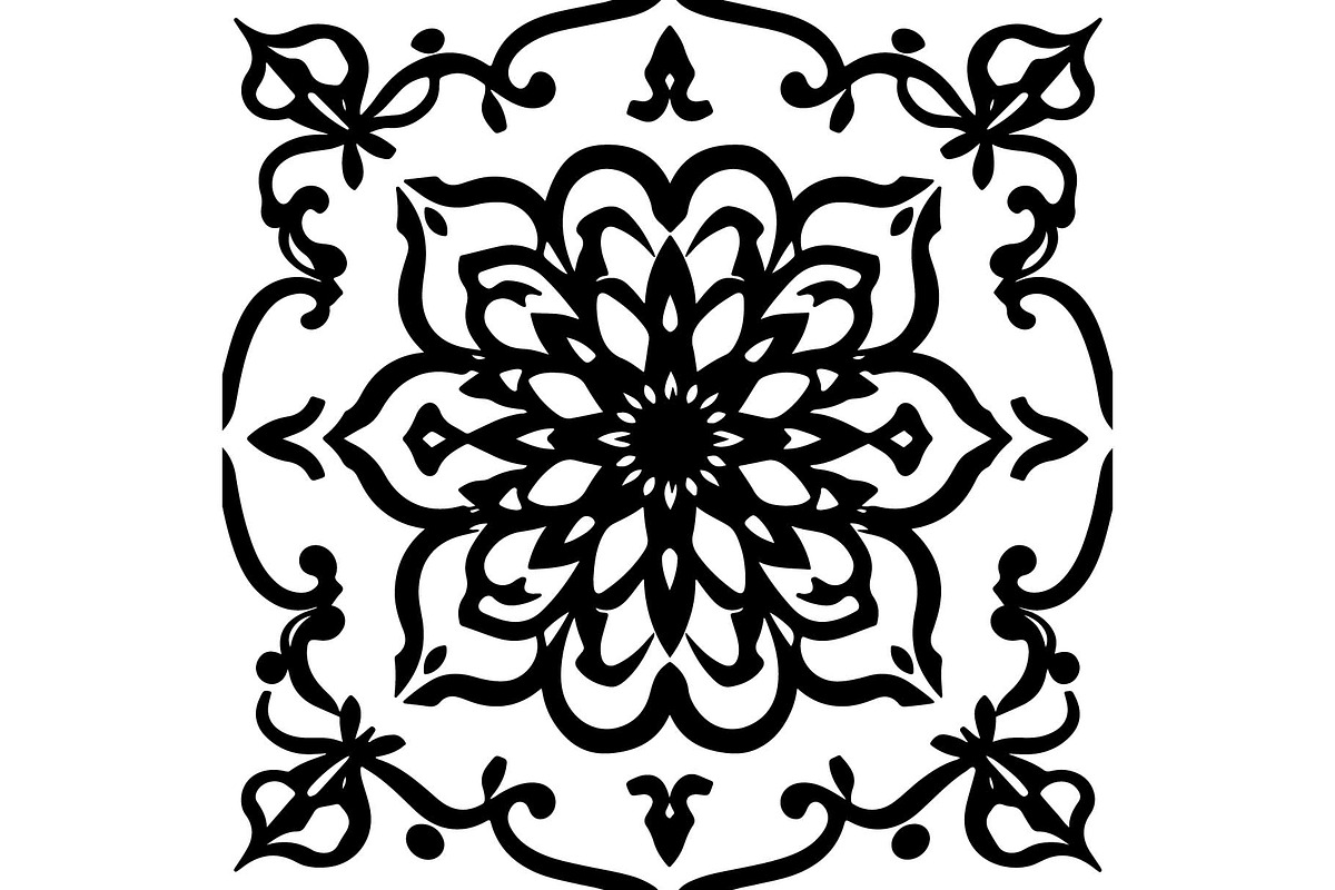 Mandala Pattern Laser Designs, an Object Graphic by Creativeshirt (Photo 4 of 7)