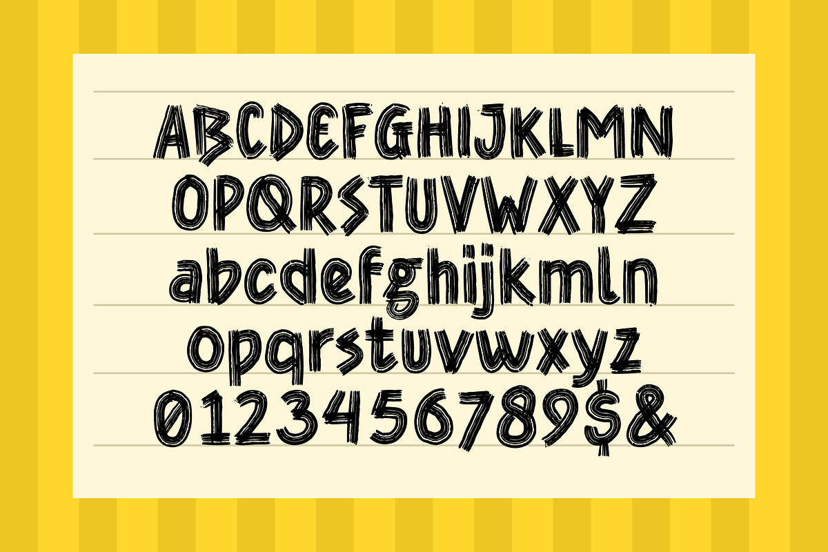 Flossa - Hand Drawn Brush Font, a Handwritten Font by Uncarving (Photo 4 of 10)