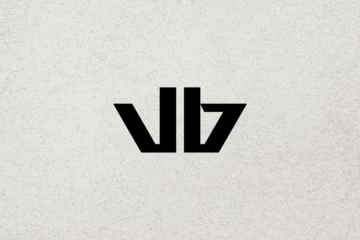 Geometric Initials VB Monogram Logo, a Branding & Logo Template by Luxury Logos (Photo 4 of 4)