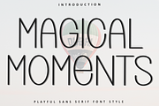 Magical Moments, a Sans Serif Font by InermediaSTUDIO (Thumbnail 1 of 7)
