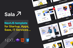 Sala - IT Services NextJS Template, a React Template by AliThemes