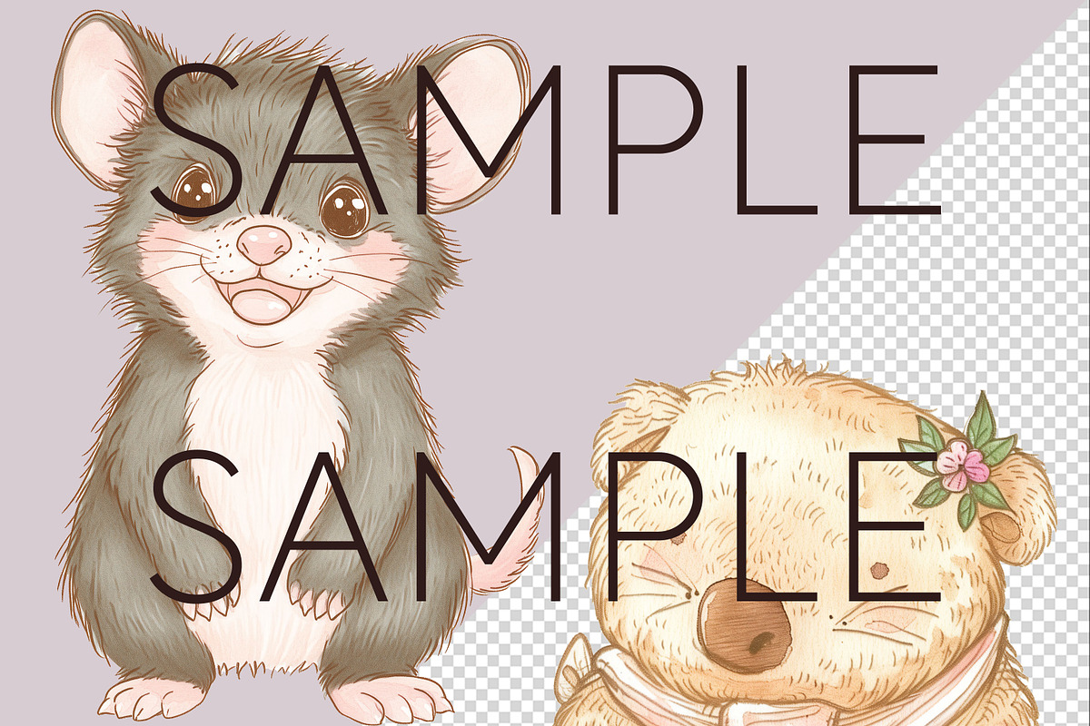 Australian Animal Nursery Clipart, an Animal Illustration by Pawcasso's Portraits (Photo 6 of 6)
