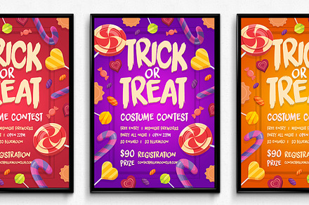 Candy Halloween Poster