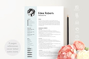 resume with photo, a Resume Template by PinkJellyfish (Thumbnail 8 of 8)