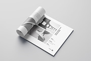 Square Architecture Portfolio Design, a Brochure Template by Spark_Creative (Thumbnail 8 of 14)