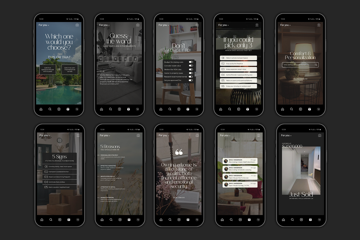 Real Estate Starter Kit for Canva, an App Template by Meraki Templates (Photo 12 of 14)