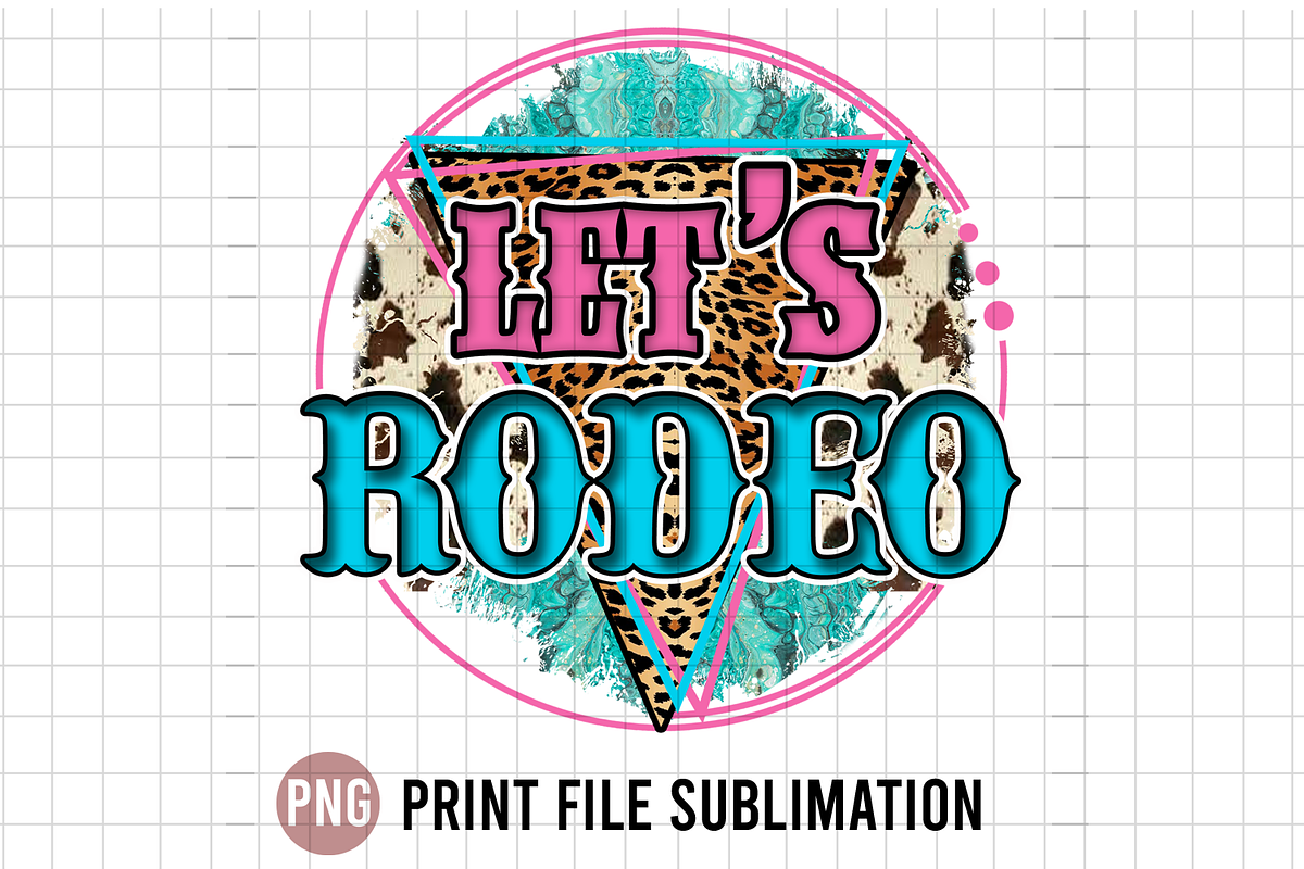 Lets Rodeo, an Object Graphic by Yoweslah