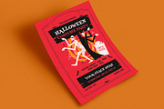 Halloween Costume Party Event Flyer, a Flyer Template by VectorVactory (Thumbnail 2 of 3)