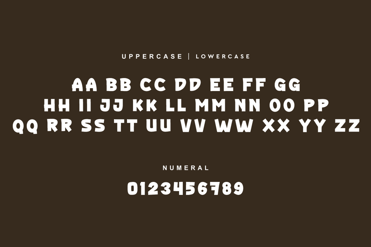 Cheko Khol - Coffee Shop Font, a Sans Serif Font by QR Design Studio (Photo 6 of 12)