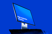 Display Monitor Mockup Set, a Mac Mockup by Creative Instagram shop (Thumbnail 5 of 6)